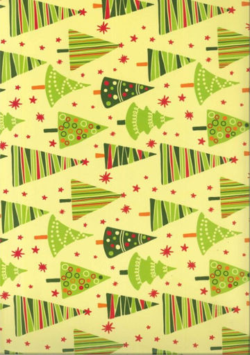 Picture of WRAPPING PAPER SHEET 100X70CM CHRISTMAS
